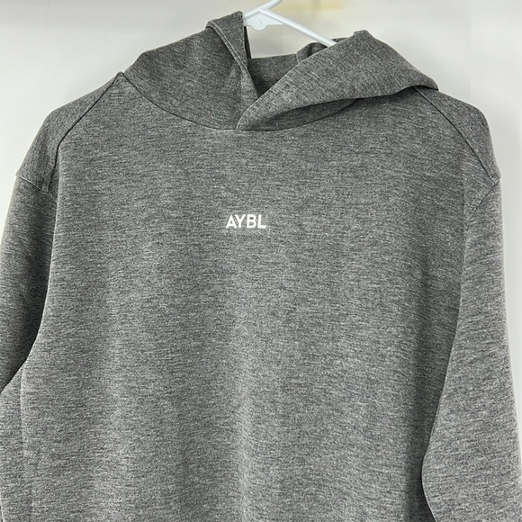 AYBL NWT Men's performance lightweight Gray Hoodie medium - Picture 3 of 9